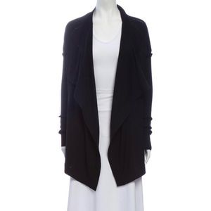 Givenchy Wool Open Front Sweater